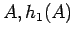 $A, h_1(A)$