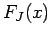 $F_J(x)$