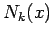 $N_k(x)$