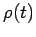 $\rho(t)$